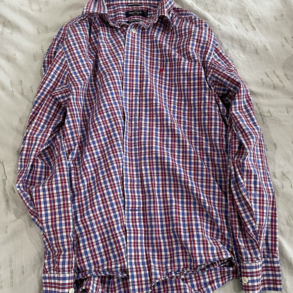 Nautical size large button down